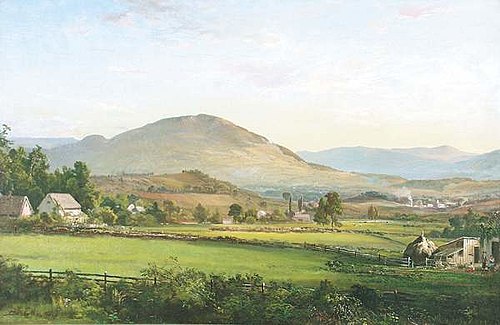 A View of Manchester, Vermont, 1870, DeWitt Clinton Boutelle