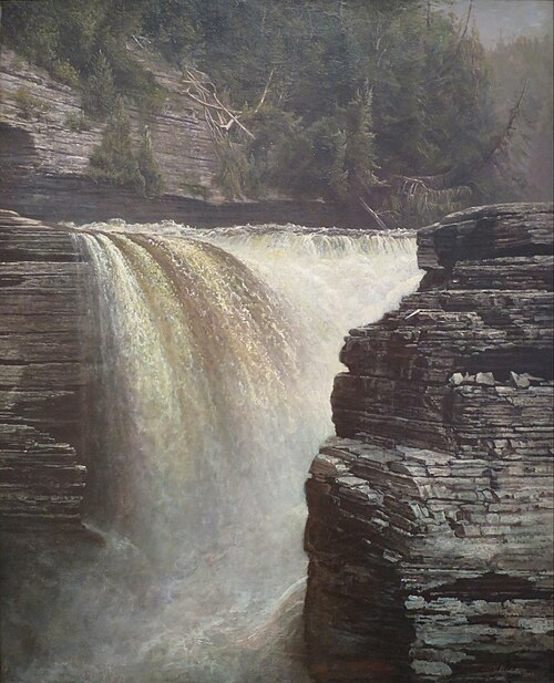 Trenton Falls near Utica, New York, 1873, DeWitt Clinton Boutelle