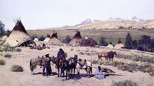 Among the foothills., , Henry Farny