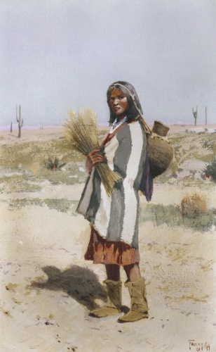 Apache Water Carrier., 1899, Henry Farny