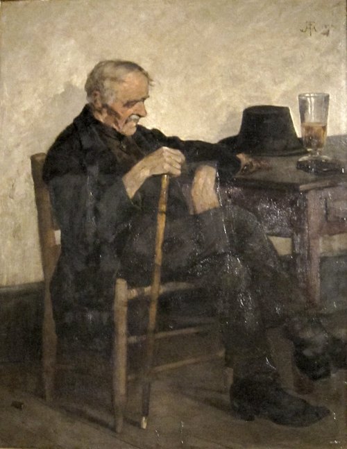 The Silent Guest, 1878, Henry Farny