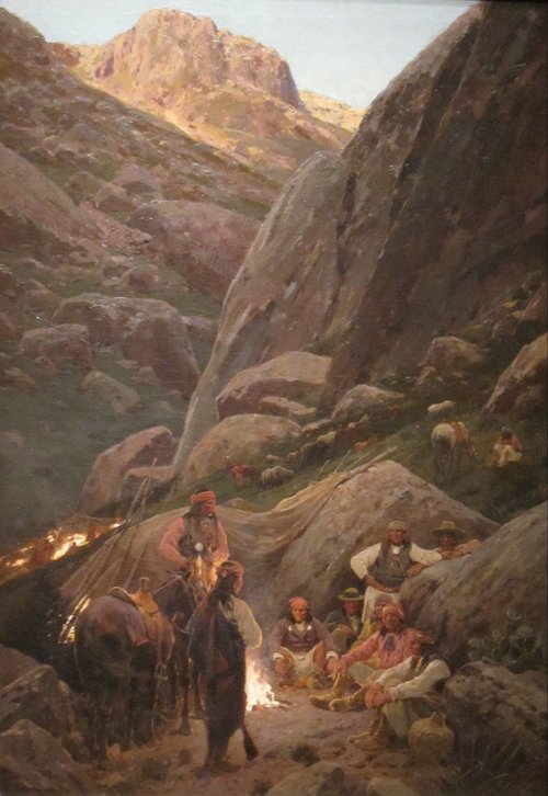 Renegade Apaches, 1892, Henry Farny