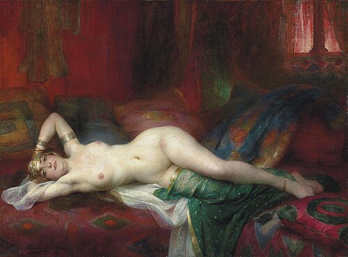 Odalisque, 1920, Henri Adrien Tanoux