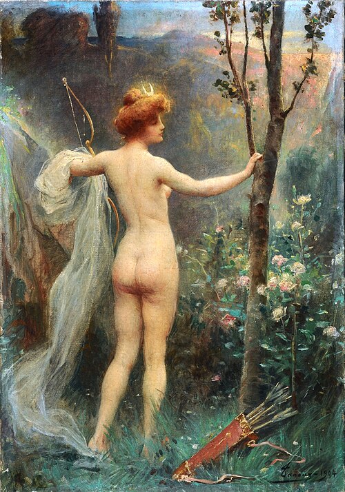 Diana, 1904, Henri Adrien Tanoux