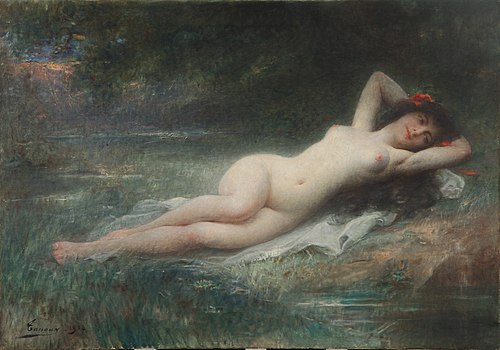 Nude, 1904, Henri Adrien Tanoux