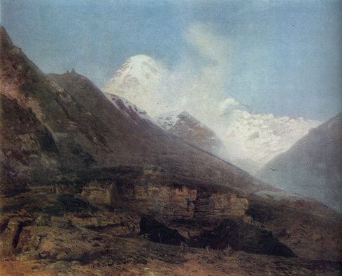 Mount Kazbek, 1895, Gevork Bashindzhagian