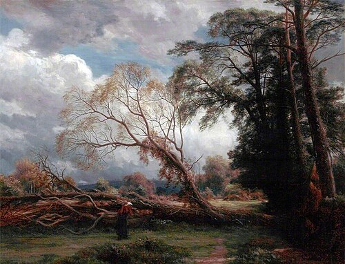 The Fallen Tree, 1882, Charles Edward Johnson