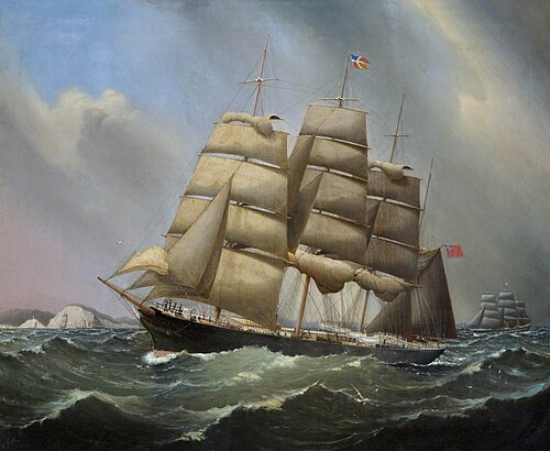 The 'Walter H. Wilson', 1882, Charles Keith Miller
