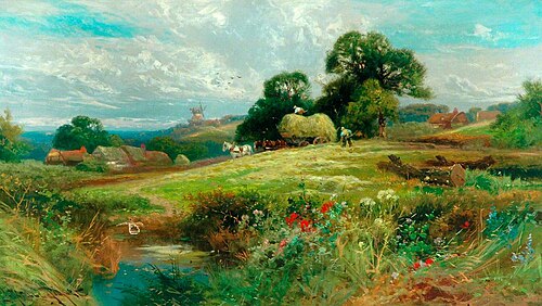 Harvesting the Hay, , John Horace Hooper