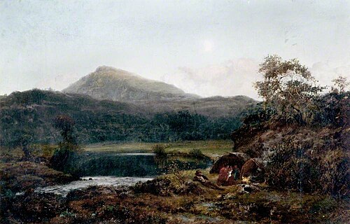 Twixt Night and Day, 1871, Richard Peter Richards