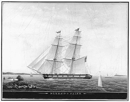 Mermaid Salem, , Benjamin Franklin West