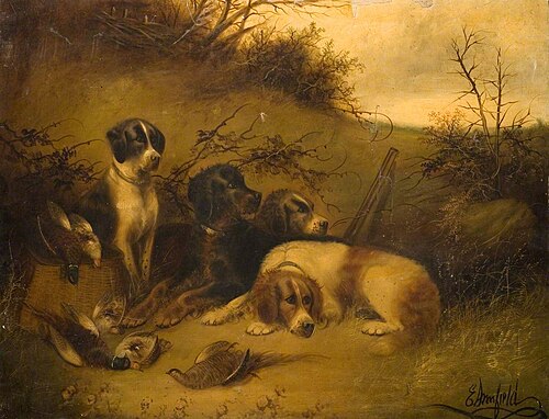 Retrievers with Game, , Edward Armfield