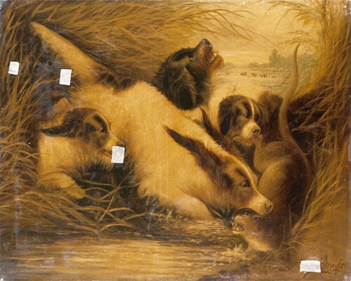 The Otter Hunt, , Edward Armfield