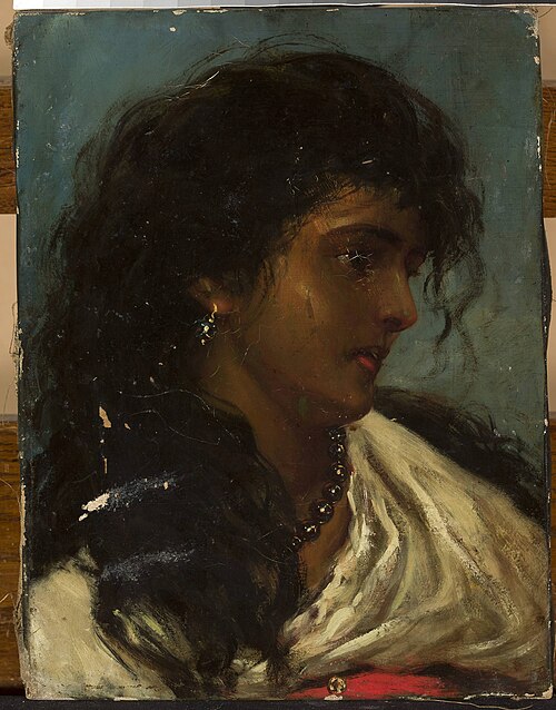 Gipsy woman, 1888, Jan Czesław Moniuszko