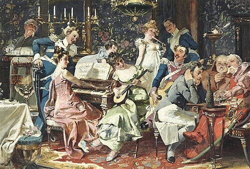 Feast, 1901, Jan Czesław Moniuszko
