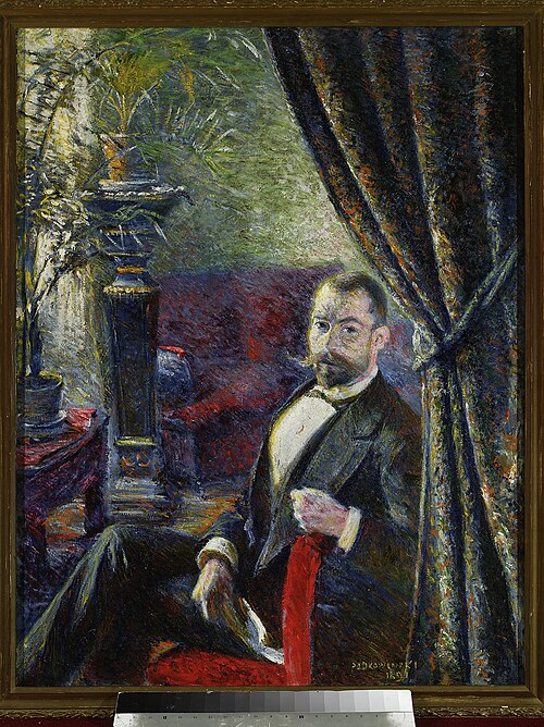 Portrait of a man, 1891, Władysław Podkowiński