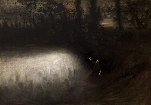 Funeral March, 1894, Władysław Podkowiński