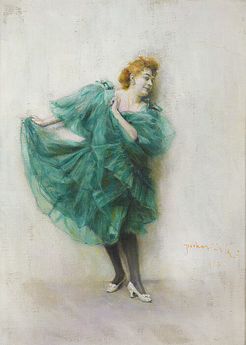 Dancer, 1894, Władysław Podkowiński