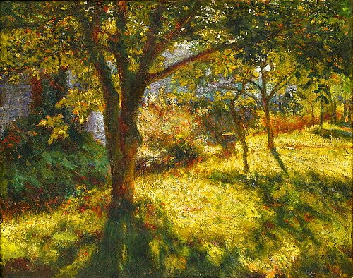 Sad w Chrzęsnem, 1892, Władysław Podkowiński