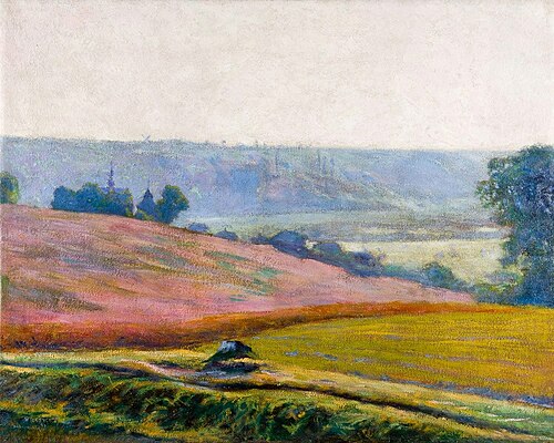 Wilczyce - pole koniczyny, 1893, Władysław Podkowiński