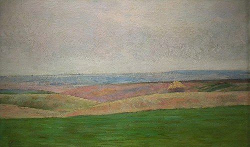 Landscape at Sobótka, 1893, Władysław Podkowiński