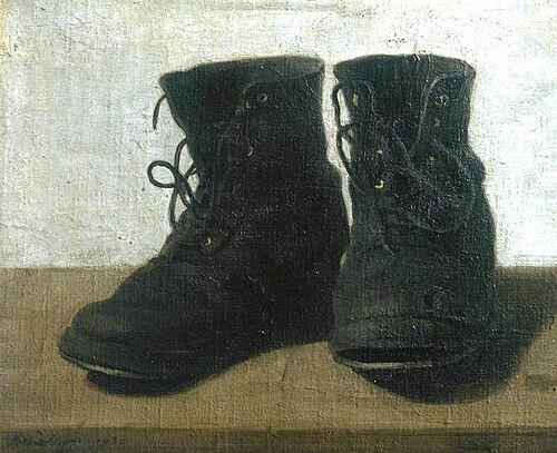 Miss Jekyll’s Gardening Boots, 1920, William Nicholson