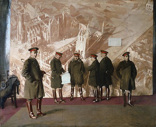 Canadian Headquarters Staff, 1918, William Nicholson