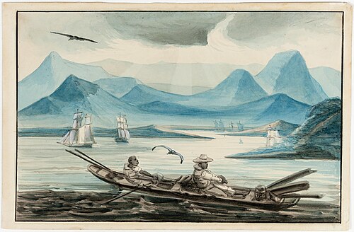 St. John´s Highlands Baie de St. Jean de Macaé. Isle de S. Anna, 1840, Harro Harring