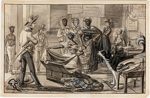 La negresse accusée de vol, 1840, Harro Harring
