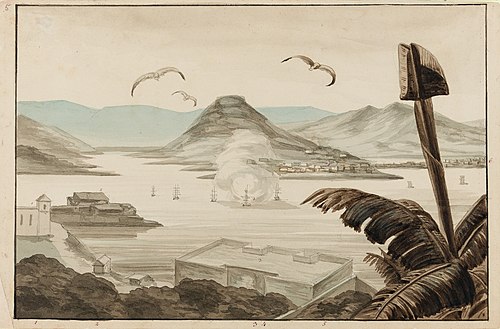 Panorama de la Baie de Rio-Janeiro Prise de Santa Therese Sta. Lucia, Faubourg de la Miséricorde, Pr, 1840, Harro Harring