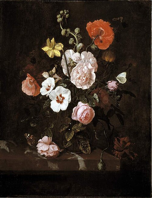 Bloemstilleven, 1880, Henry George Todd
