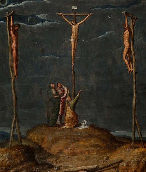 The Crucifixion, 1549, Pedro de Campaña