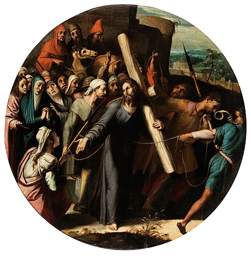 Christ on the Way to Calvary, 1547, Pedro de Campaña