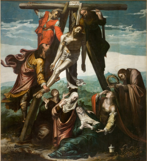 Descente de croix, 1537, Pedro de Campaña