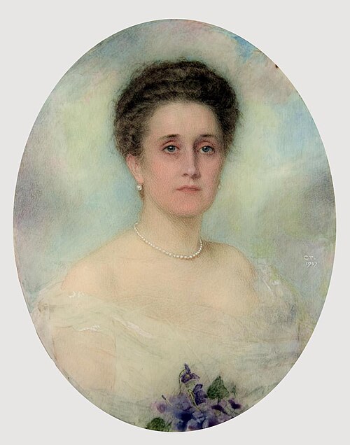 Portrait of Julia Mayer Keim, 1907, Charles James Turrell