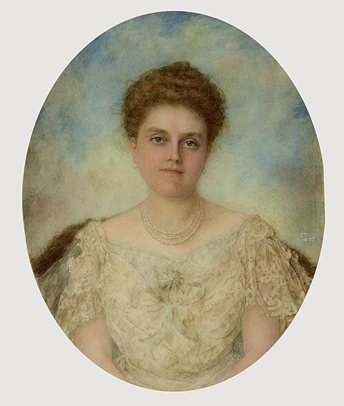 Portrait of Susan Keim Savage, 1907, Charles James Turrell