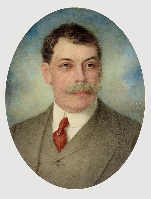 Portrait of  William Lyttleton Savage, 1907, Charles James Turrell