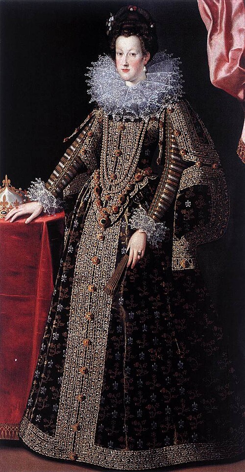 Porträt der Maria de' Medici, 1601, Santi di Tito