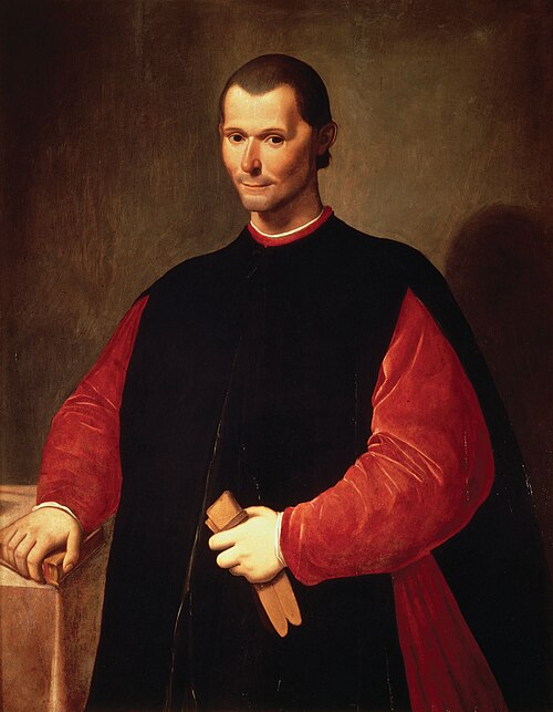 Portrait de Niccolò Machiavelli, 1501, Santi di Tito