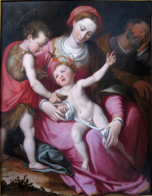 Sainte Famille, 1600, Santi di Tito