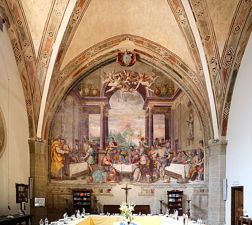 Feast in the House of Simon, 1573, Santi di Tito
