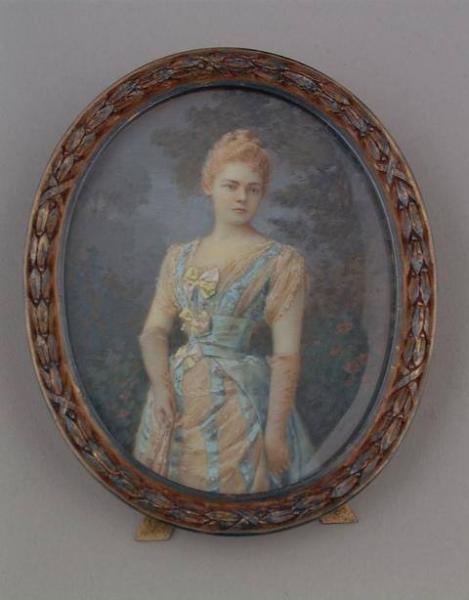 Portrait de Charlotte Winthrop (1863-1893), 1891, Fernand Paillet