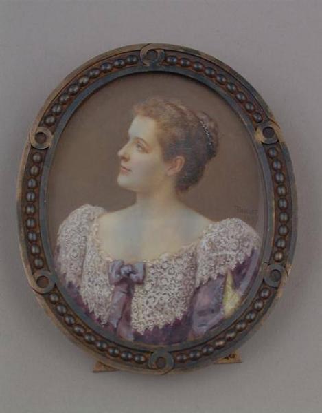 Portrait de Mrs. Francis McNeil Bacon Jr., (Pauline Post, 1858–1951), 1893, Fernand Paillet