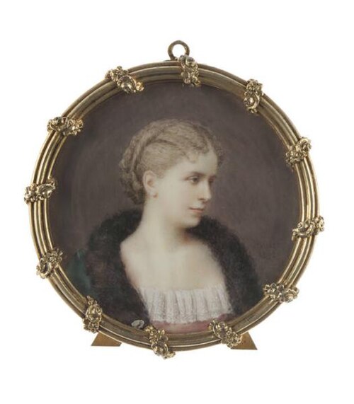 Portrait de Mrs. Jerome Napoleon Bonaparte (1840-1911), 1892, Fernand Paillet