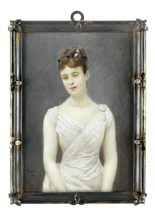 Portrait de Mrs. Stephen Van Rensselaer Cruger (1848-1920), 1893, Fernand Paillet