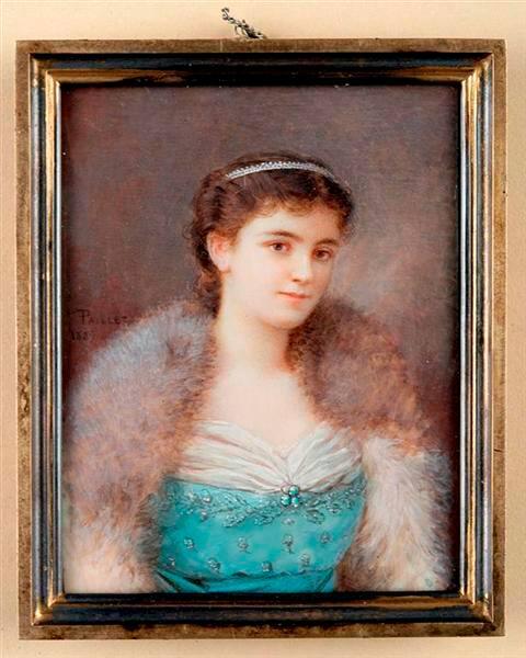 Portrait de Mary Victoria Leiter (1870-1906), 1889, Fernand Paillet