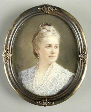 Portrait de Mrs. Robert Bowne Minturn Jr. (ca. 1839-1926), 1892, Fernand Paillet