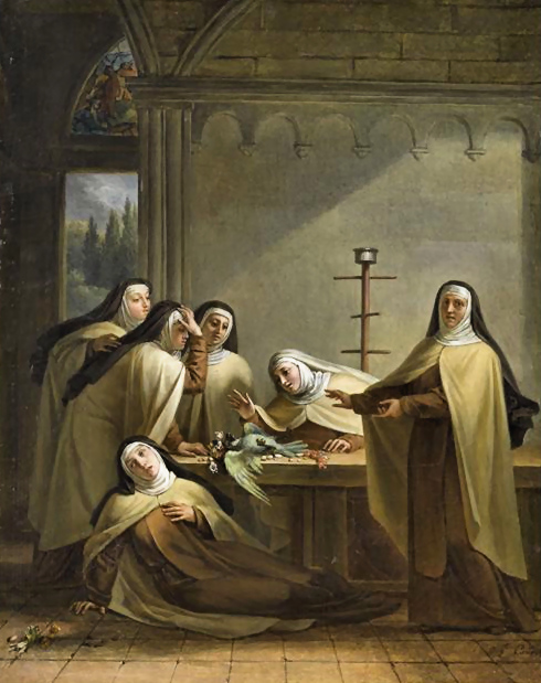 Vert-Vert, 1830, Auguste Couder