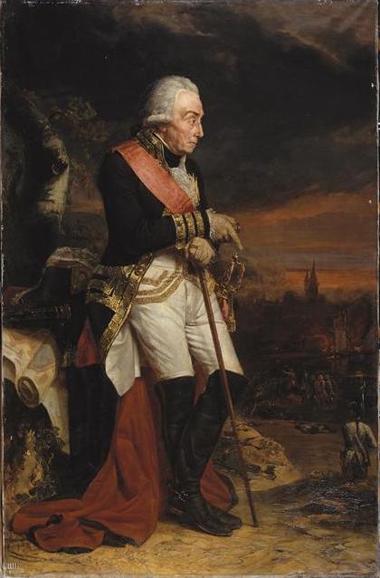Nicolas, baron de Luckner, maréchal de France (1722-1794), 1834, Auguste Couder