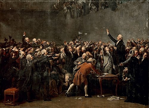 Le Serment du Jeu de Paume, 20 juin 1789, 1848, Auguste Couder